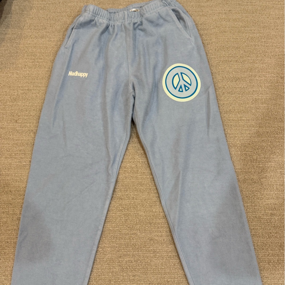 Madhappy Light Blue Sweatpants Small